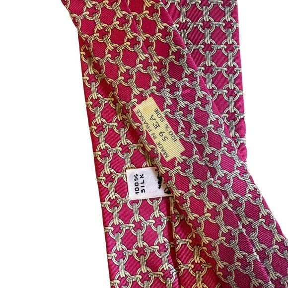 Hermes Silk Tie Vintage - Picture 5 of 5